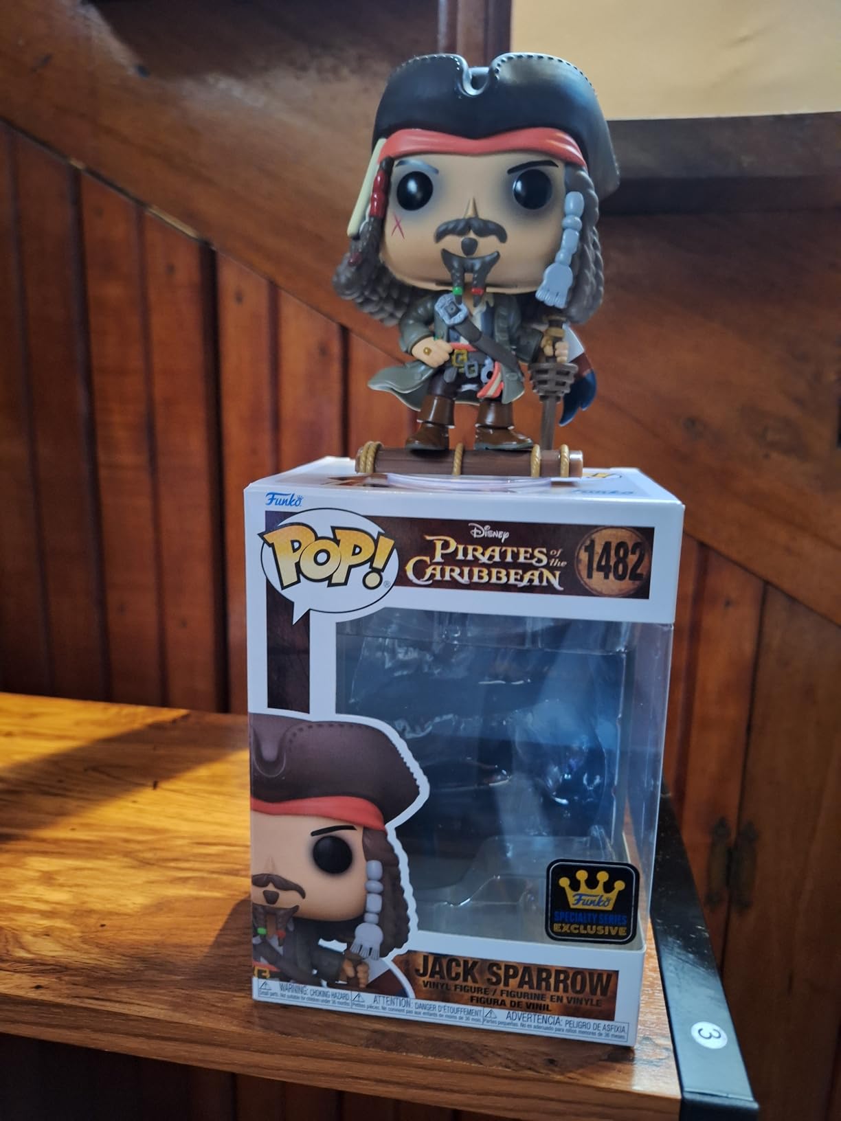 🏴‍☠️ Funko POP Jack Sparrow 1482 – Piratas del Caribe