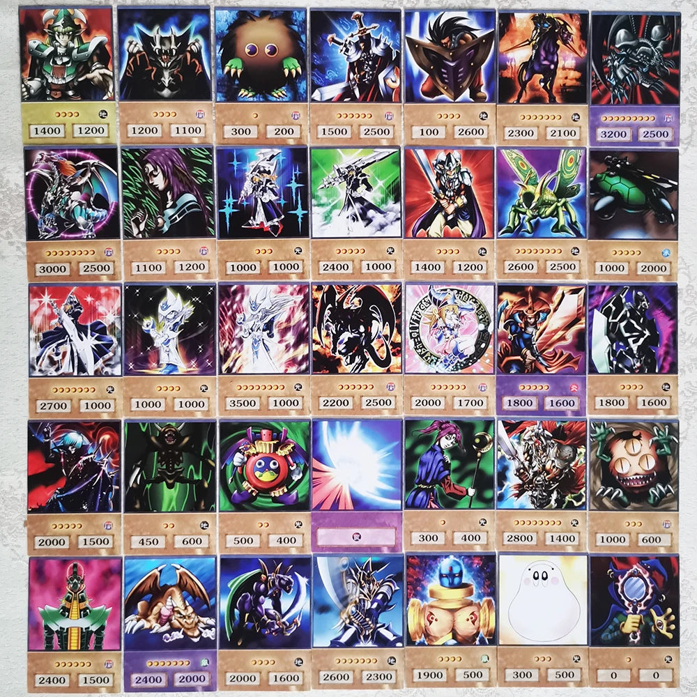 Set de Cartas Estilo Yu-Gi-Oh Anime