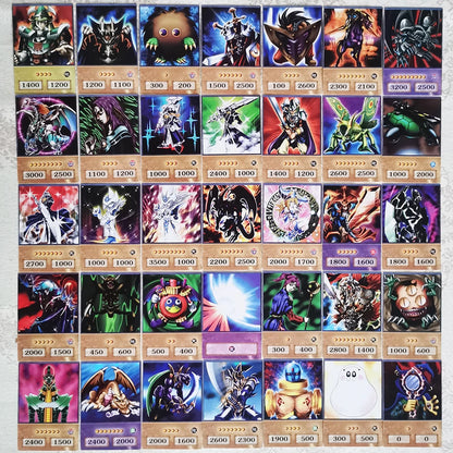 Set de Cartas Estilo Yu-Gi-Oh Anime