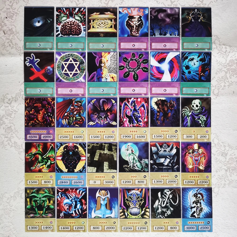 Set de Cartas Estilo Yu-Gi-Oh Anime