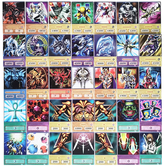 Set de Cartas Estilo Yu-Gi-Oh Anime
