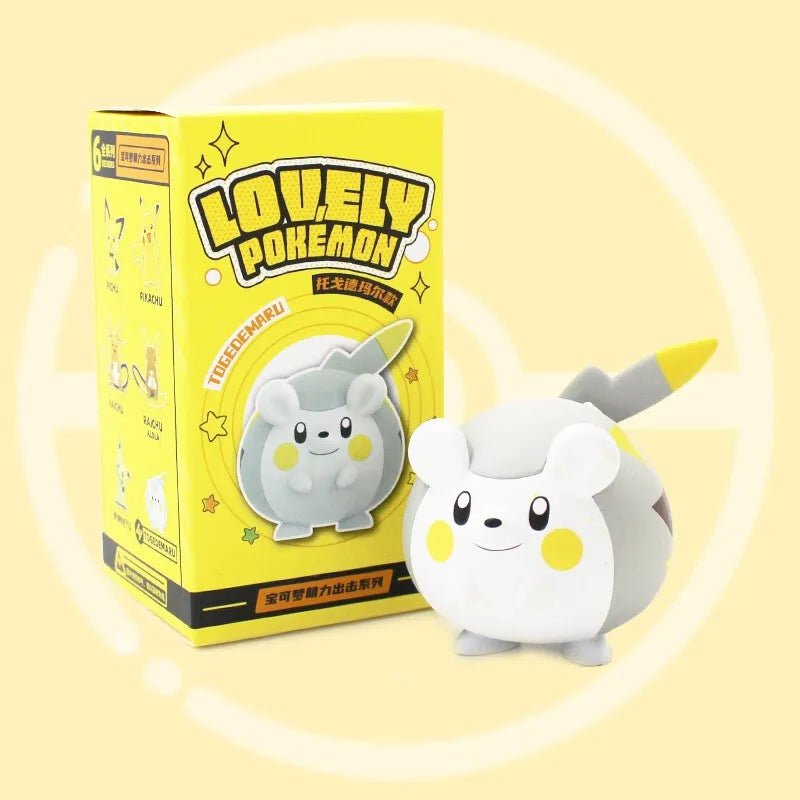 Figuras de Acción Pokémon - Pikachu, Raichu, Mimikyu y Togedemaru