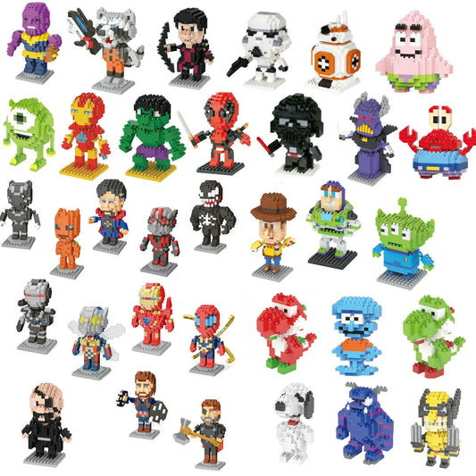 Revive la magia de tu héroe favorito con Figura de Bloques de Construcción
