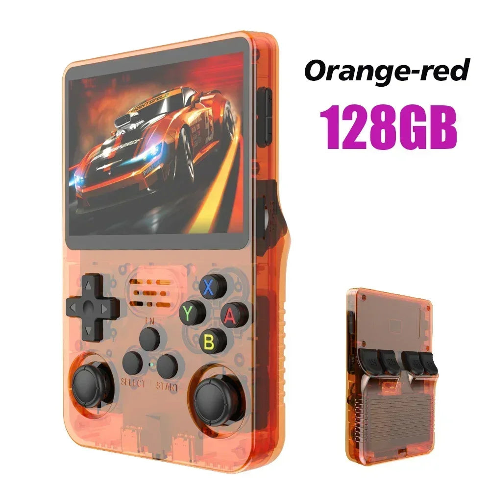 🎮 R36S Consola Retro Portátil 3.5” IPS | 64GB/128GB, 15000 Juegos, Linux ArkOS, PS1/GBA/NES