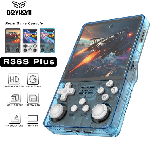 🎮 BOYHOM R36Plus Consola Retro Portátil 4.0” IPS