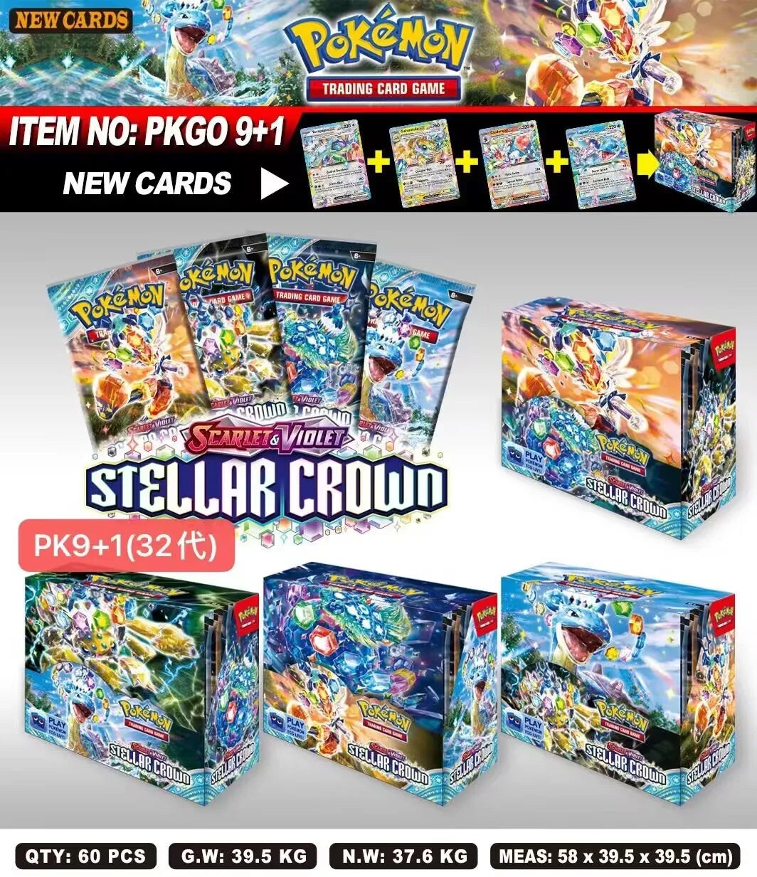 Pokémon TCG Scarlet & Violet — Destined Rivals Booster Box (36 Sobres)