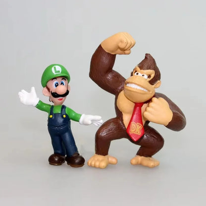 Set de 6 Figuras Super Mario Bros