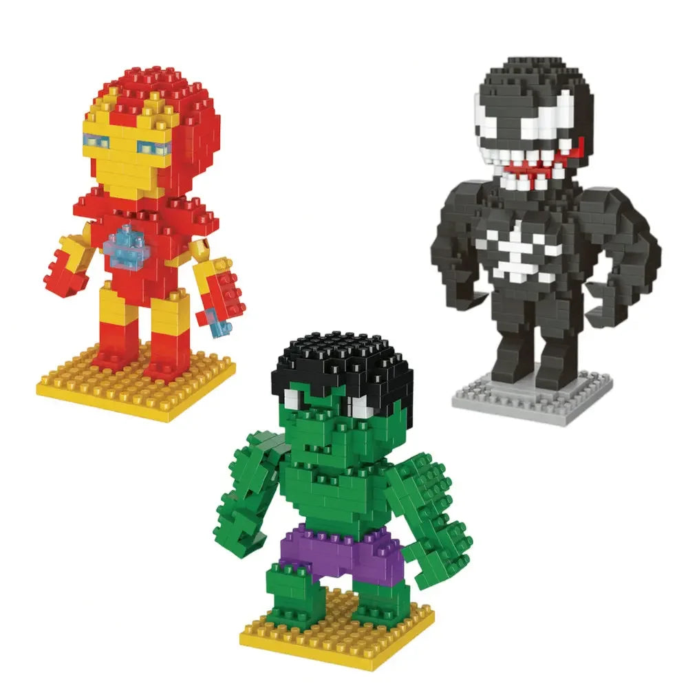 Revive la magia de tu héroe favorito con Figura de Bloques de Construcción