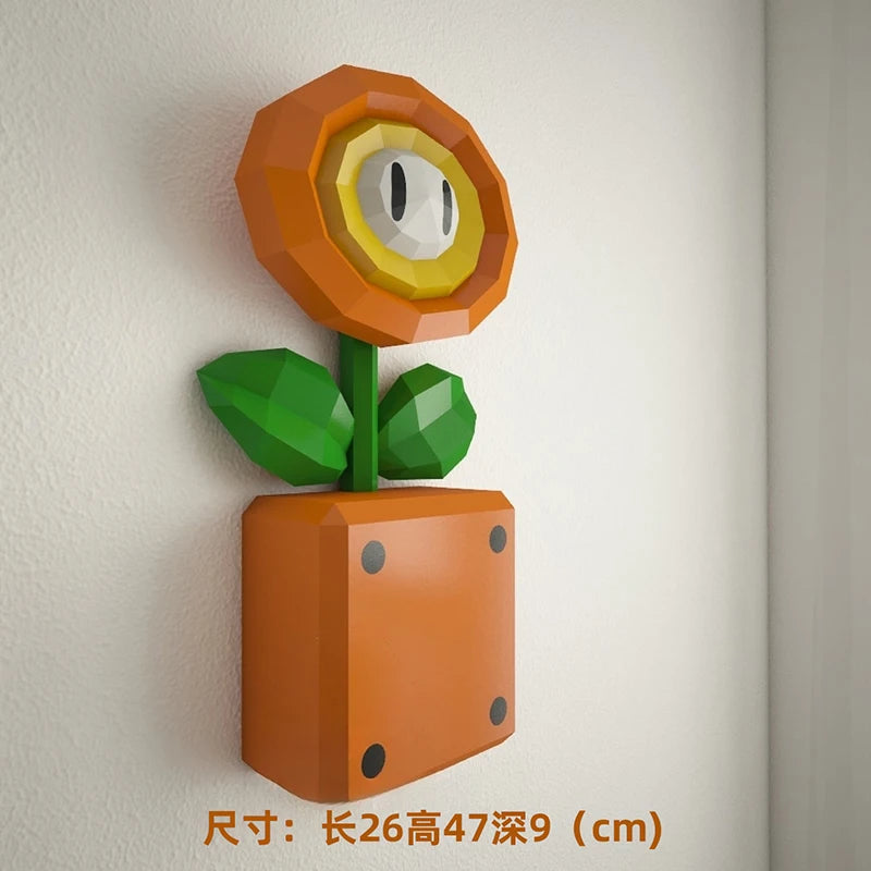 🍄 MINISO Disney Super Marioed Paper Model 3D