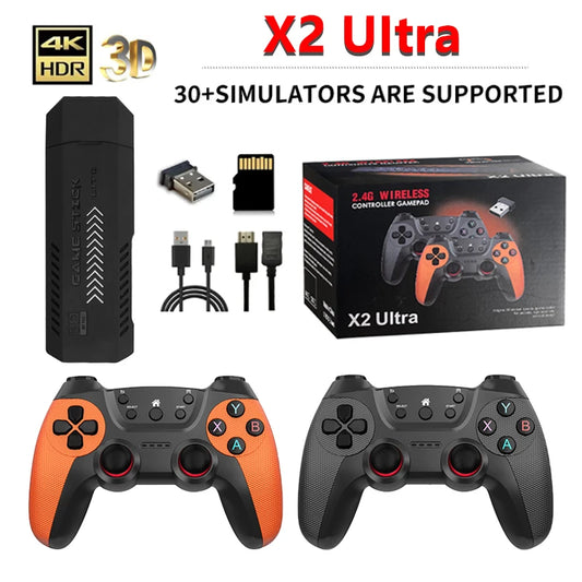 🎮 X2 Ultra Game Stick 4K – Consola Retro con 30,000