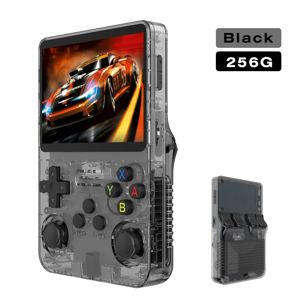 🎮 R36S Consola Retro Portátil 3.5” IPS | 64GB/128GB, 15000 Juegos, Linux ArkOS, PS1/GBA/NES