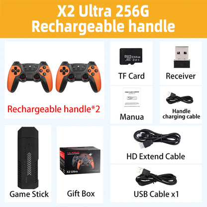 🎮 X2 Ultra Game Stick 4K – Consola Retro con 30,000