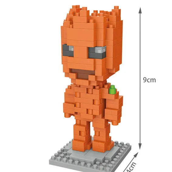 Revive la magia de tu héroe favorito con Figura de Bloques de Construcción