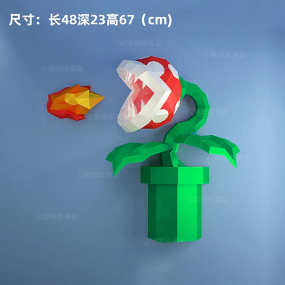 🍄 MINISO Disney Super Marioed Paper Model 3D