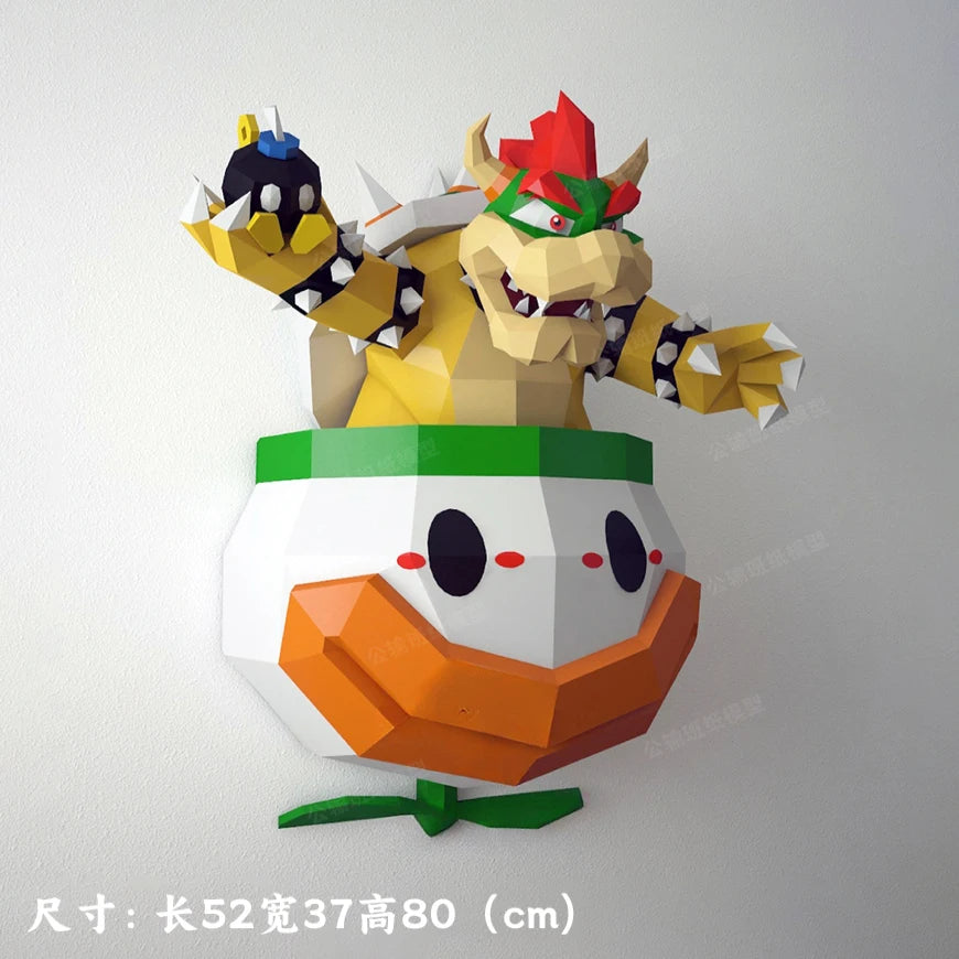 🍄 MINISO Disney Super Marioed Paper Model 3D