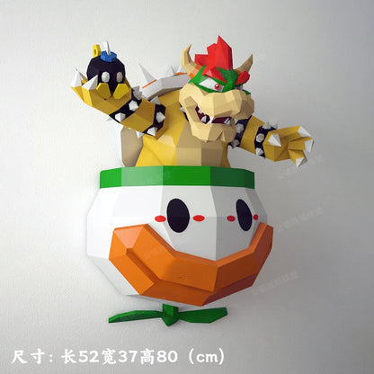 🍄 MINISO Disney Super Marioed Paper Model 3D