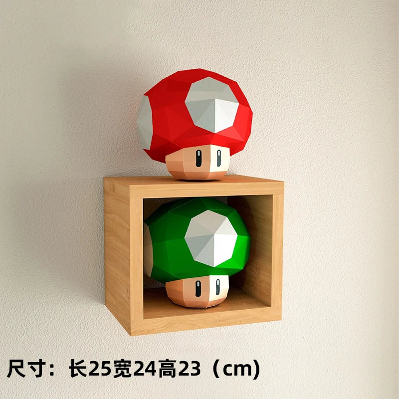 🍄 MINISO Disney Super Marioed Paper Model 3D