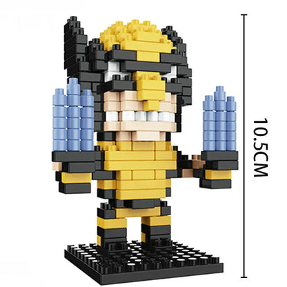 Revive la magia de tu héroe favorito con Figura de Bloques de Construcción