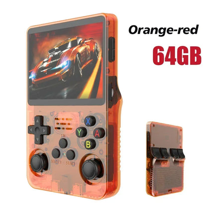🎮 R36S Consola Retro Portátil 3.5” IPS | 64GB/128GB, 15000 Juegos, Linux ArkOS, PS1/GBA/NES