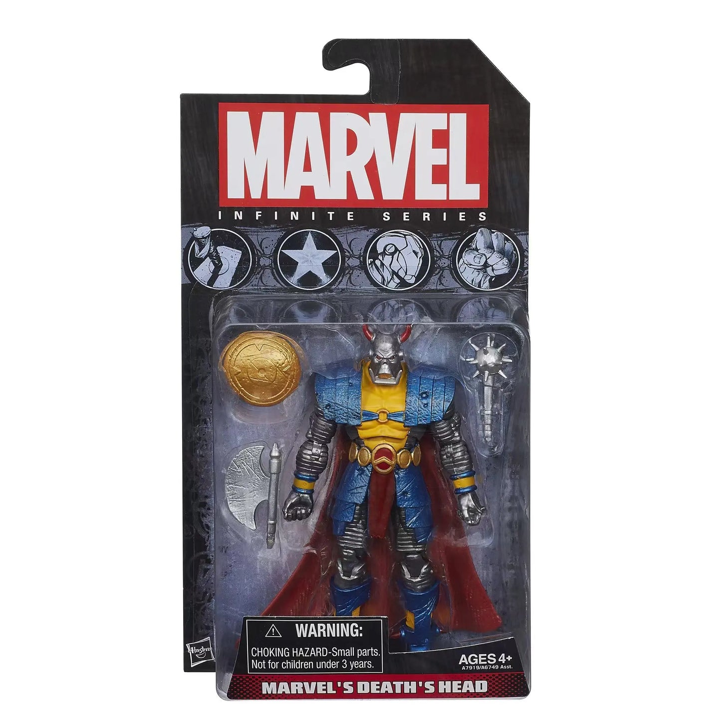 Captain America 3.75” – Edición Marvel Legends Avengers