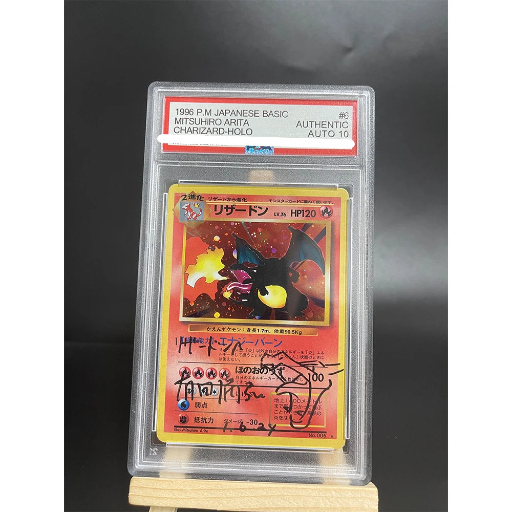 Carta Pokémon Charizard Holo GX – Edición Coleccionista 1996 Proxy Card