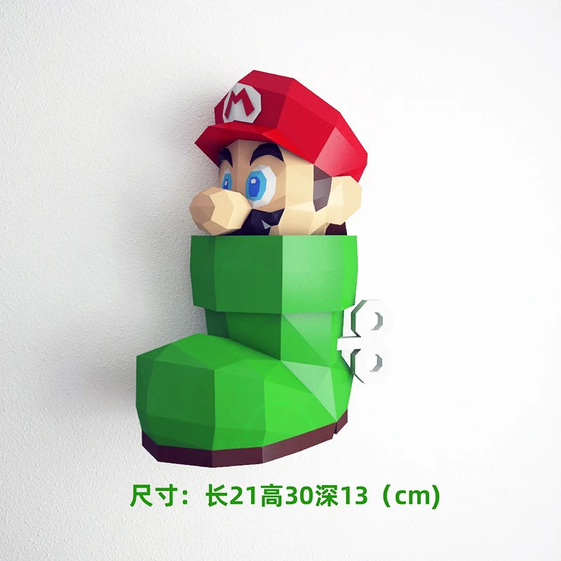 🍄 MINISO Disney Super Marioed Paper Model 3D