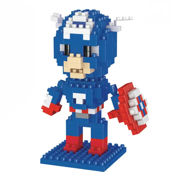 Revive la magia de tu héroe favorito con Figura de Bloques de Construcción