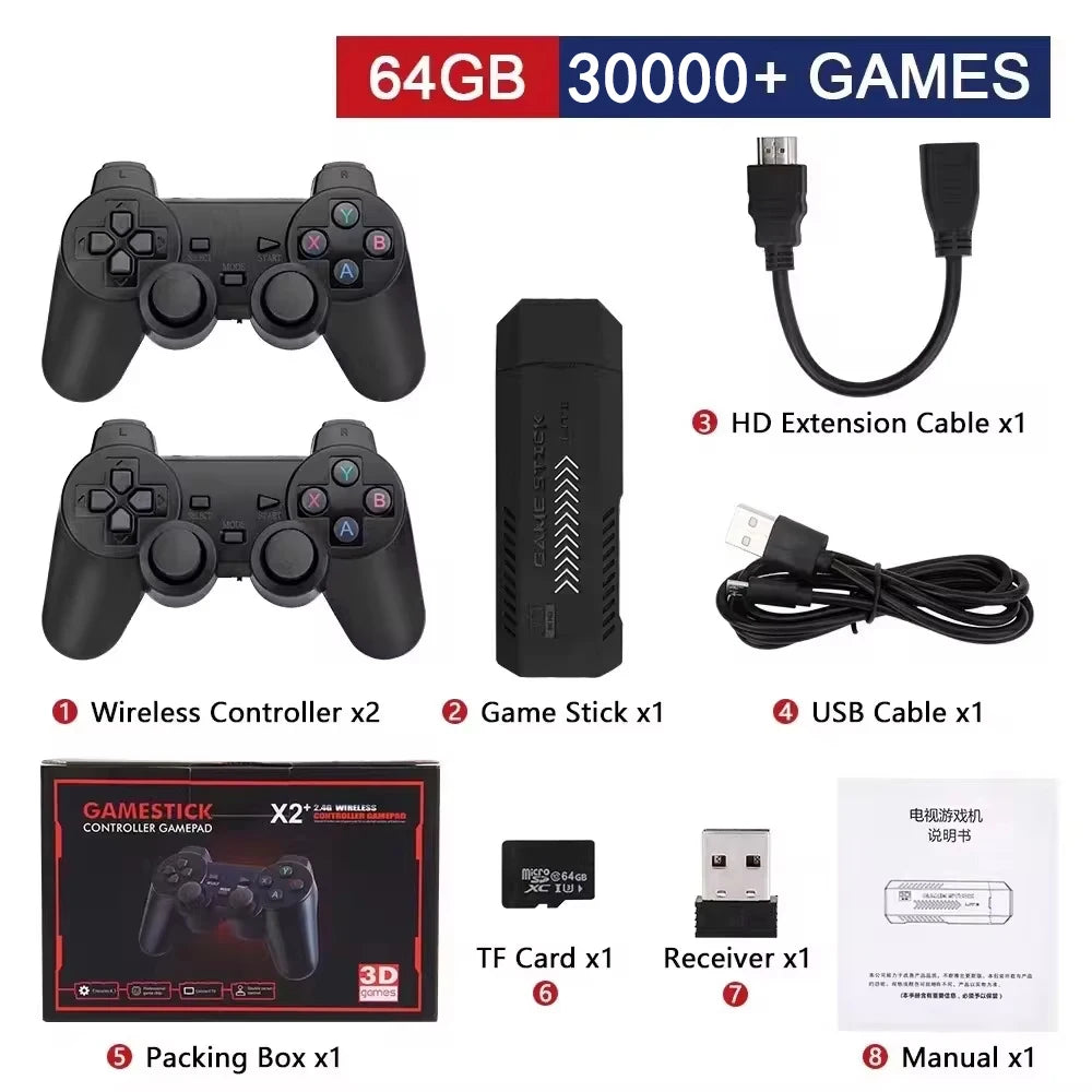 Consola Retro X2 Plus 4K – +50 Emuladores y hasta 256GB