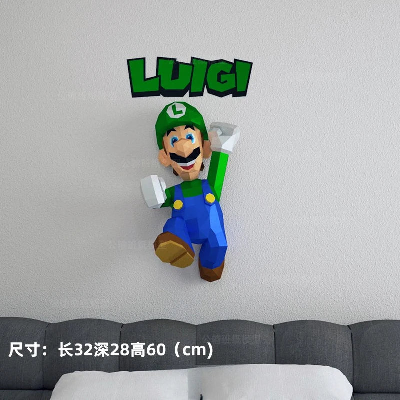 🍄 MINISO Disney Super Marioed Paper Model 3D