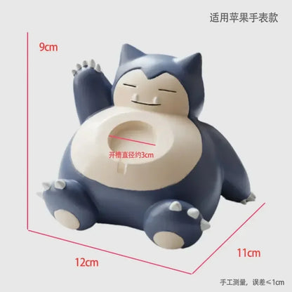 Soporte Cargador Apple Watch Pokémon Snorlax