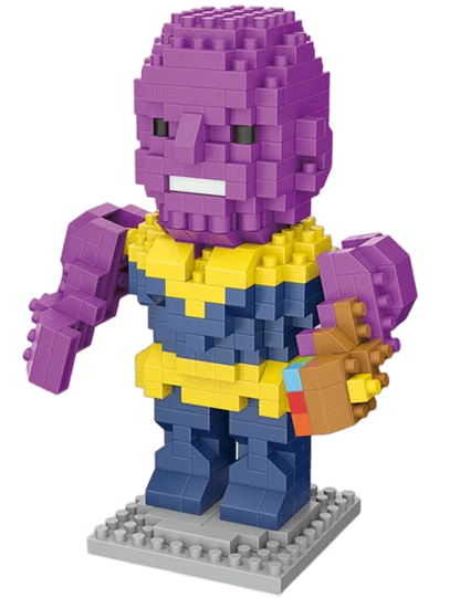 Revive la magia de tu héroe favorito con Figura de Bloques de Construcción