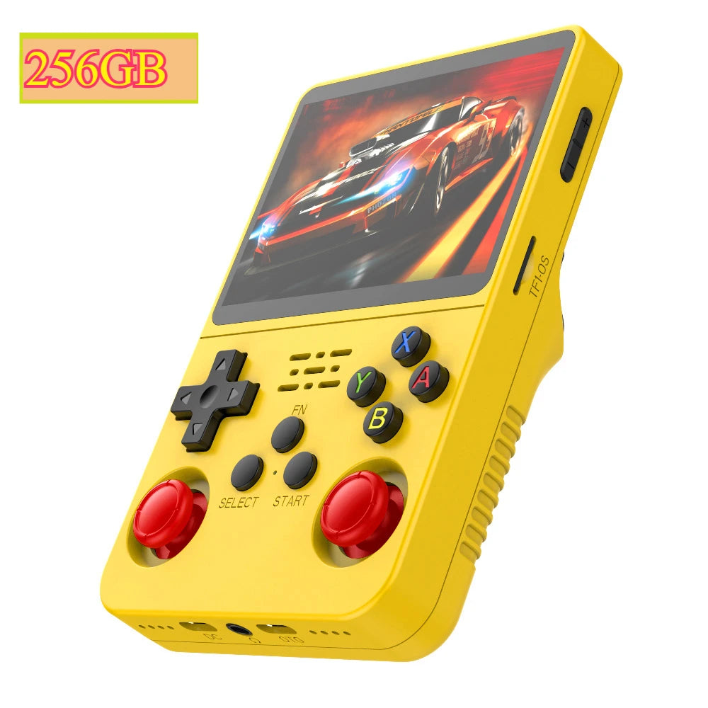 🎮 R36S Consola Retro Portátil 3.5” IPS | 64GB/128GB, 15000 Juegos, Linux ArkOS, PS1/GBA/NES