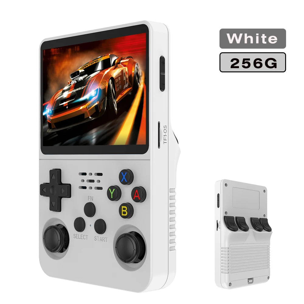 🎮 R36S Consola Retro Portátil 3.5” IPS | 64GB/128GB, 15000 Juegos, Linux ArkOS, PS1/GBA/NES