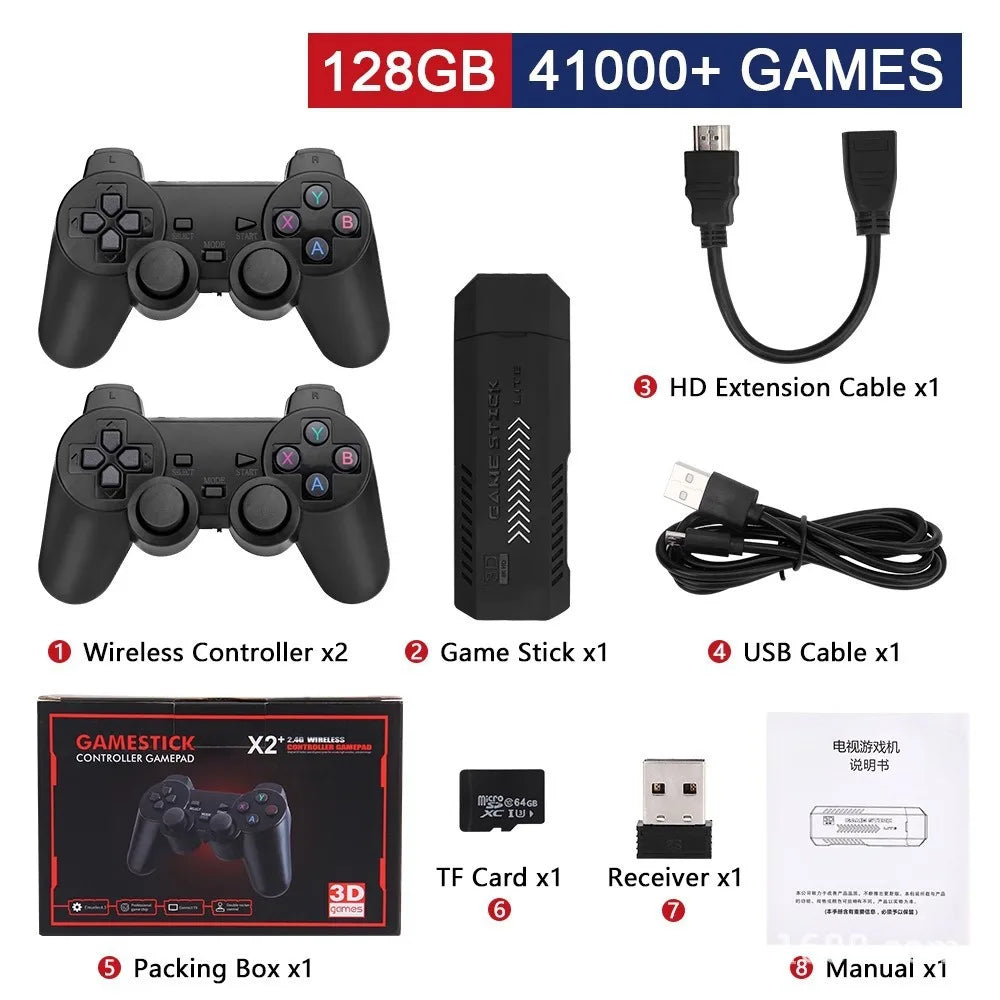 Consola Retro X2 Plus 4K – +50 Emuladores y hasta 256GB