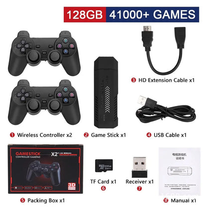 Consola Retro X2 Plus 4K – +50 Emuladores y hasta 256GB