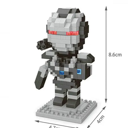 Revive la magia de tu héroe favorito con Figura de Bloques de Construcción
