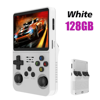 🎮 R36S Consola Retro Portátil 3.5” IPS | 64GB/128GB, 15000 Juegos, Linux ArkOS, PS1/GBA/NES