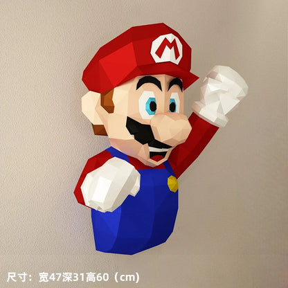 🍄 MINISO Disney Super Marioed Paper Model 3D