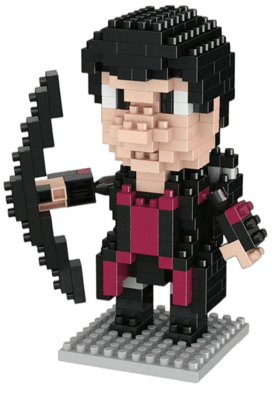 Revive la magia de tu héroe favorito con Figura de Bloques de Construcción