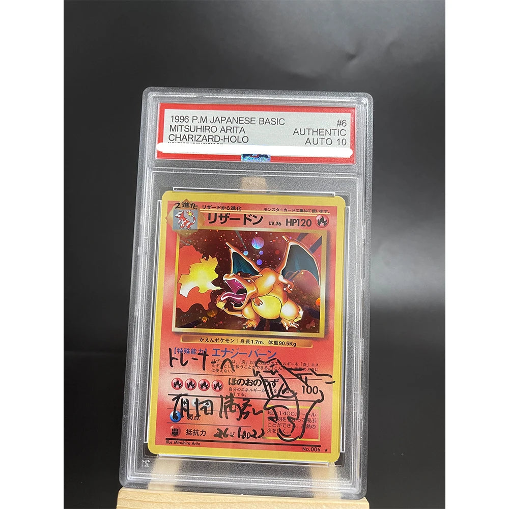 Carta Pokémon Charizard Holo GX – Edición Coleccionista 1996 Proxy Card
