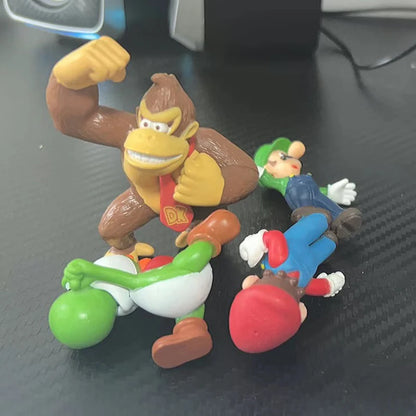 Set de 6 Figuras Super Mario Bros
