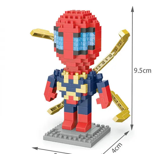 Revive la magia de tu héroe favorito con Figura de Bloques de Construcción