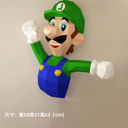 🍄 MINISO Disney Super Marioed Paper Model 3D