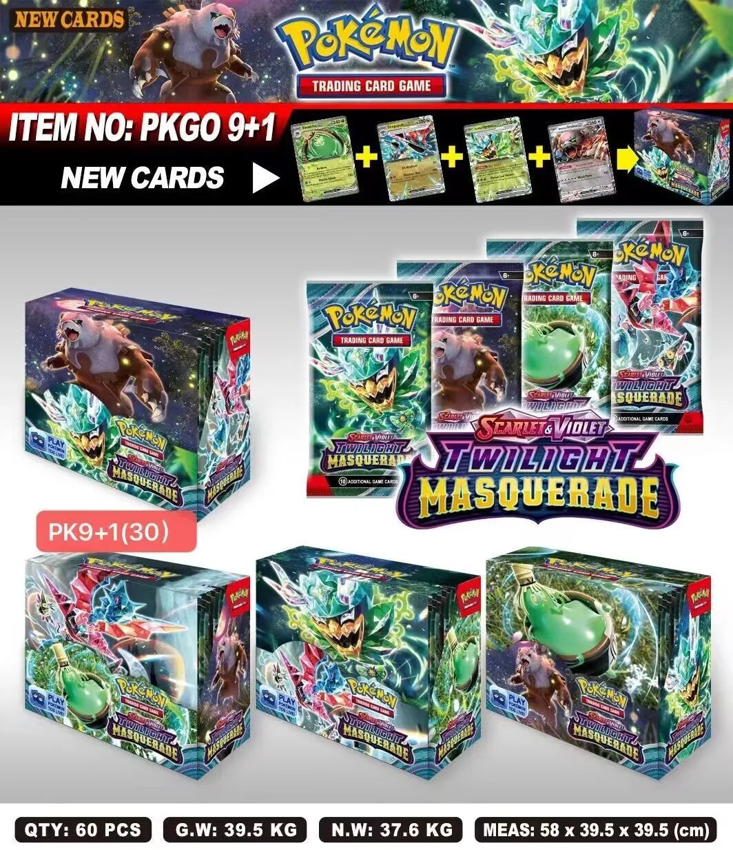 Pokémon TCG Scarlet & Violet — Destined Rivals Booster Box (36 Sobres)