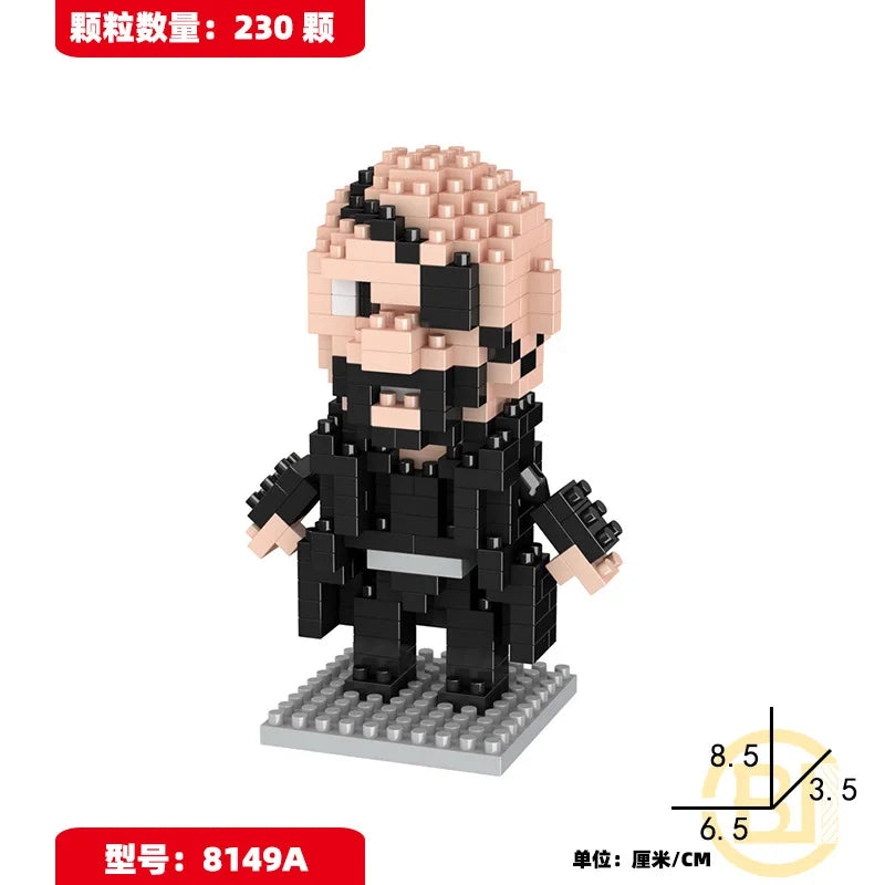 Revive la magia de tu héroe favorito con Figura de Bloques de Construcción