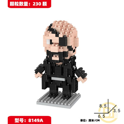 Revive la magia de tu héroe favorito con Figura de Bloques de Construcción
