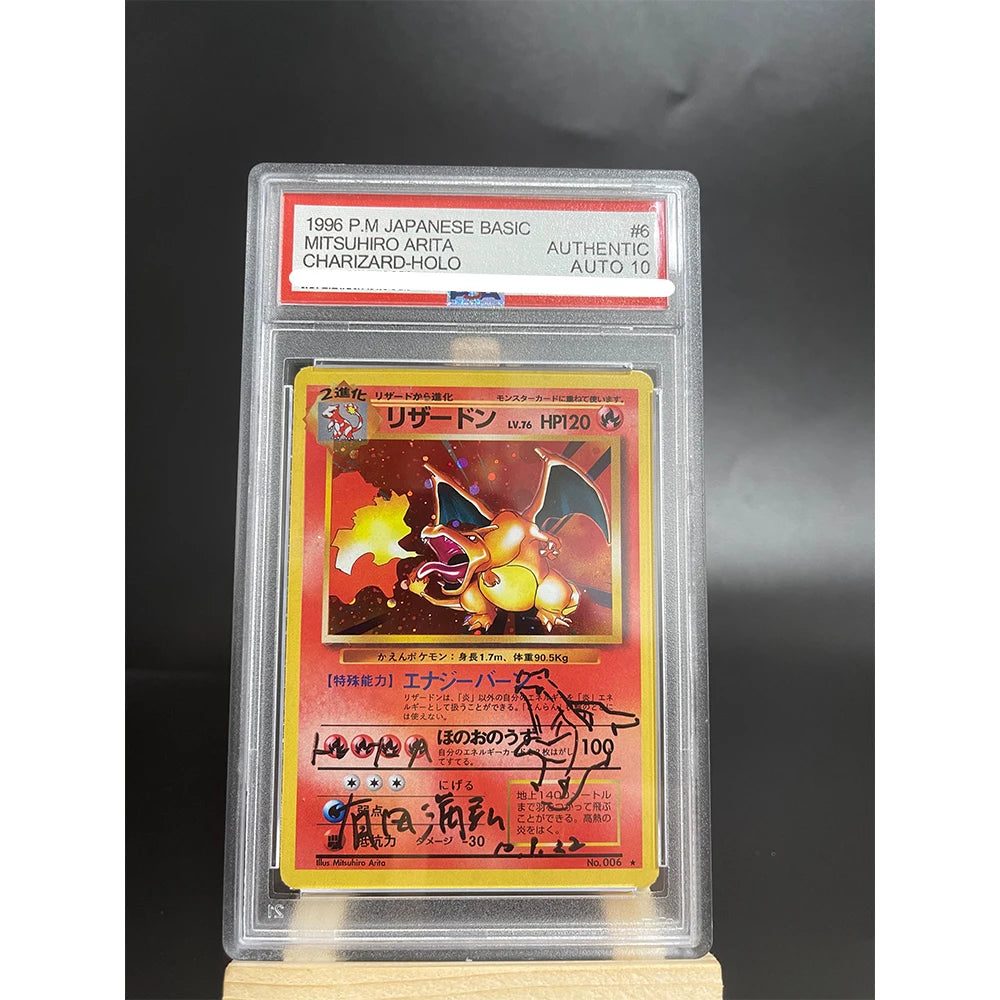 Carta Pokémon Charizard Holo GX – Edición Coleccionista 1996 Proxy Card